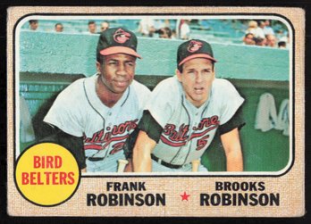 1968 TOPPS FRANK & BROOKS ROBINSON
