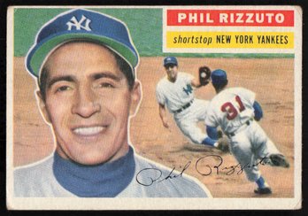 1956 TOPPSS PHIL RIZZUTO BASEBALL CARD