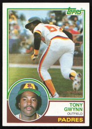 1983 TOPPS TONY GWYNN ROOKIE BASEBALL CARD