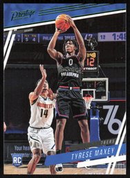 2020 Panini Chronicles #59 Tyrese Maxey ROOKIE