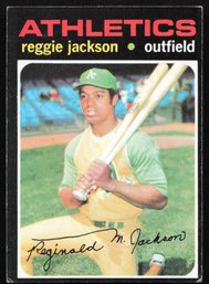 1971 TOPPS REGGIE JACKSON BASEBALL CARD