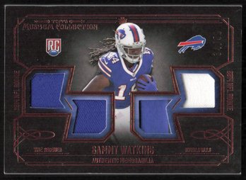 2014 TOPPS MUSEUM COLLECTION SAMMY WATKINS ROOKIE QUAD PATCH /50