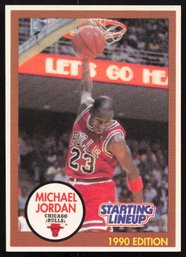 1990 STARTING LINEUP MICHAEL JORDAN BASKETBALL CARD