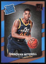2017 OPTIC DONOVAN MITCHELL ROOKIE BASKETBALL CARD