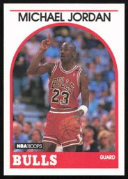 1990 HOOPS MICHAEL JORDAN BASKETBALL CARD