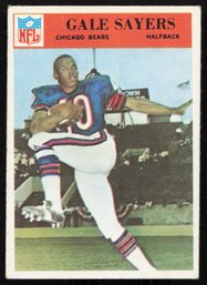 1966 PHILADELPHIA  GALE SAYERS FOOTBALL CARD