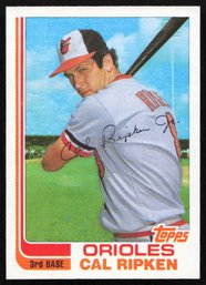 1982 TOPPS TRADED CAL RIPKEN ROOKIE BASEBALL CARD