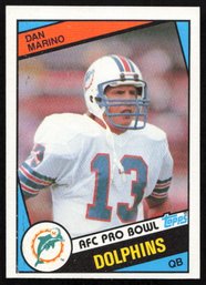 1983 TOPPS DAN MARINO ROOKIE FOOTBALL CARD