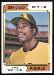 1974 TOPPS DAVE WINFIELD ROOKIE BASEBALL CARD