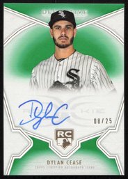 2020 TOPPS #D 25 AUTO DYLAN CEASE ROOKIE BASEBALL CARD