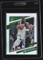 2021 OPTIC PRIZM JALEN BROWN BASKETBALL CARD