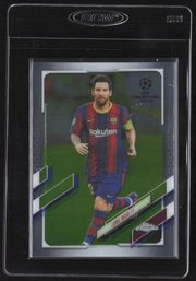 2021 TOPPS LIONEL MESSI SOCCER CARD