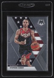 2019 PRIZM STEPH CURRY BASKETBALL CARD