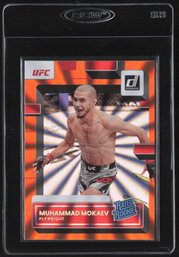 2023 DONRUSS PRIZM MUHAMMAD MOKAEV ROOKIE UFC CARD