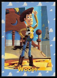 1995 SKYBOX TOY STORY WOODY TV MOVIE CARD