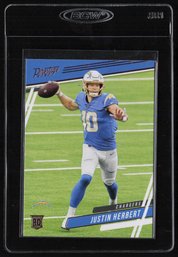 2020 PRESTIGE JUSTIN HERBERT ROOKIE FOOTBALL CARD