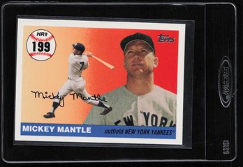 2008 TOPPS MICKEY MANTLE REPRINT BASEBALL CARD