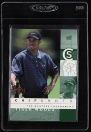 2001 UPPER DECK TIGER WOODS ROOKIE GOLF CARD