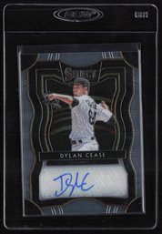 2020 SELECT #D /199 AUTO DYLAN CEASE ROOKIE BASEBALL CARD