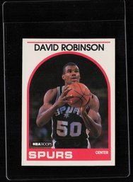 1989 HOOPS DAVID ROBINSON ROOKIE BASKETBALL CARD