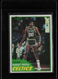 1981 TOPPS ROBERT PARISH BASKETBALL CARD