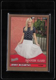 2005 TOPPS BAZOOKA JENNY MCARTHY RED ROOKIE NON SPORT CARD