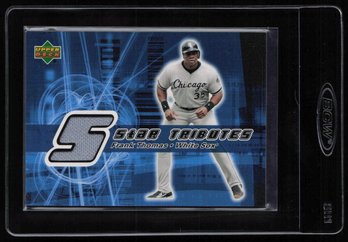 Frank Thomas Game Used Jersey 2002 Upper Deck Stat Tributes #ST-FT
