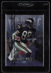 1998 TOPPS FINEST W/ COATING RANDY MOSS ROOKIE FOOTBALL CARD