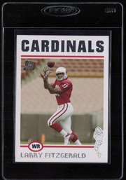 2004 TOPPS LARRY FITZGERALD ROOKIE FOOTBALL CARD