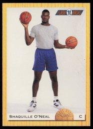 1992 CLASSIC DRAFT SHAQUILLE ONEAL ROOKIE BASKETBALL CARD