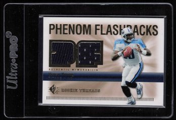 2007 UPPER DECK PATCH VINCE YOUNG ROOKIE FOOTBALL CARD