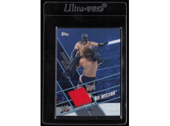 2011 TOPPS PATCH REY MYSTERIO WRESTLING CARD