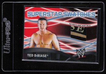 2011 TOPPS PATCH CARD TED DIBIASE WRESTLING CARD