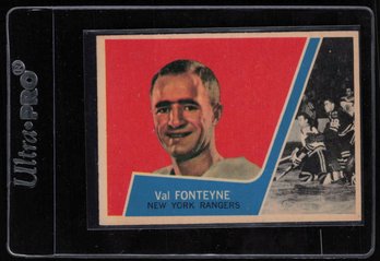 1964 TOPS VAL FONTEYNE HOCKEY CARD
