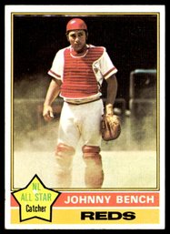 1976 Topps Johnny Bench Baseball Card