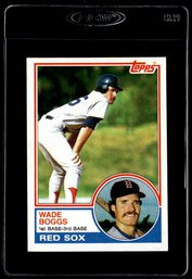 1984 TOPPS WADE BOGGS ROOKIE BASEBALL CARD