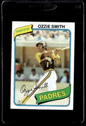 1980 TOPPS OZZIE SMITH BASEBALL CARD 2ND YEAR