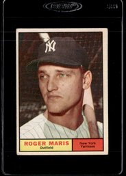 1961 TOPPS ROGER MARIS BASEBALL CARD