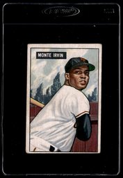 1951 BOWMAN MONTE IRVIN BASEBALL CARD