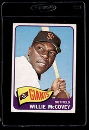 1965 TOPPS WILLIE MCCOVEY BASEBALL CARD