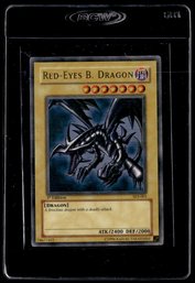 Red-Eyes B. Dragon - SDJ-001 - Ultra Rare 1st Edition YUGIOH CARD