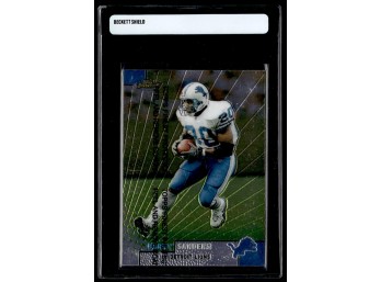 1998 TOPPS FINEST W/ COATING BARRY SANDERS FOOTBALL CARD