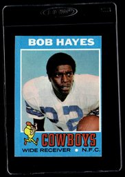 1971 TOPPS BOB HAYES FOOTBALL CARD