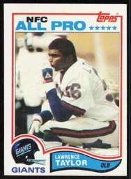 1982 TOPPS LAWRENCE TAYLOR ROOKIE