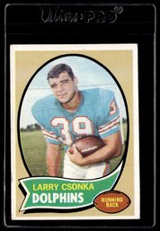 1970 TOPPS LARRY CSONKA FOOTBALL CARD
