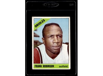 1966 TOPPS FRANK ROBINSON BASEBALL CARD