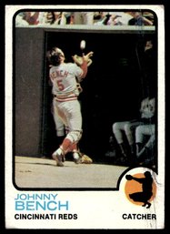 1973 TOPPS JOHNNY BENCH BASEBALL CARD
