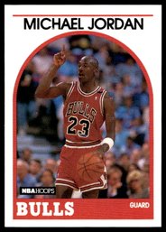 1989 HOOPS MICHAEL JORDAN BASKETBALL CARD