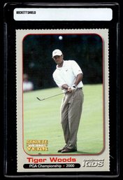 2001 SPORTS ILLUSTRATED TIGER WOODS ROOKIE GOLF CARD