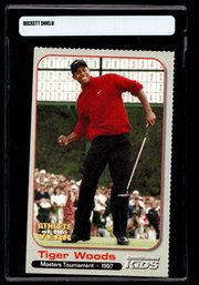 2001 SPORTS ILLUSTRATED TIGER WOODS ROOKIE GOLF CARD